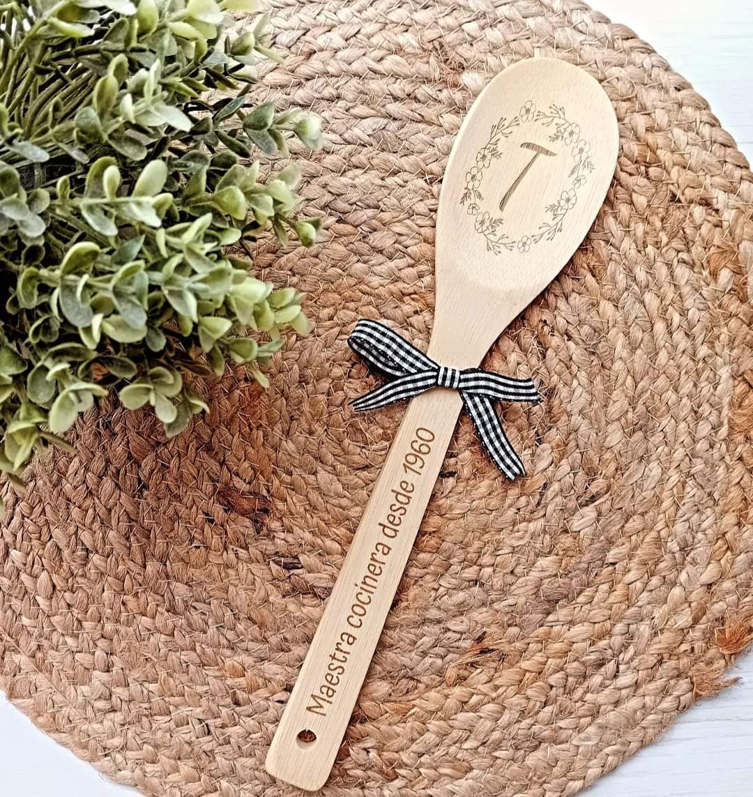 Cucharas de palo personalizadas en Plasencia