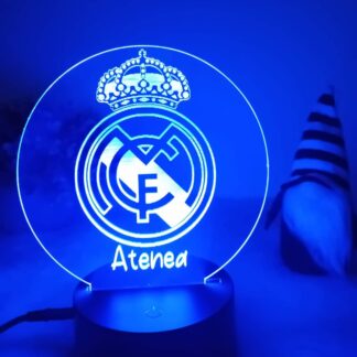 LAMPARAS LED METACRILATO FOOTBALL