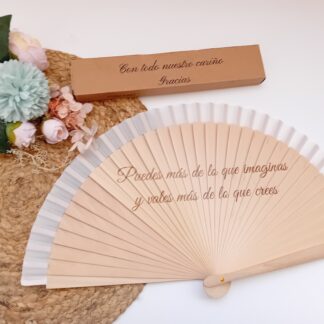 Abanicos personalizados