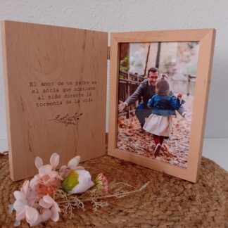 Marco fotos de madera