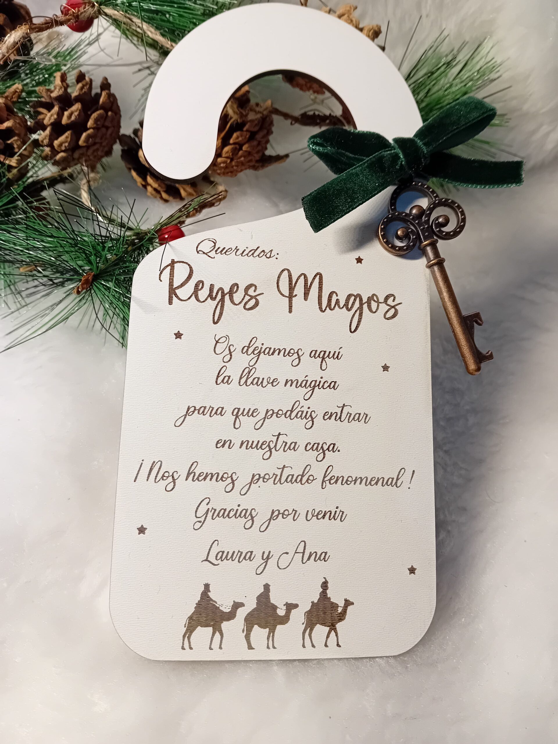 Colgador puerta de Reyes Magos